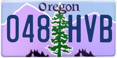 OR license plate 048HVB