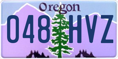OR license plate 048HVZ