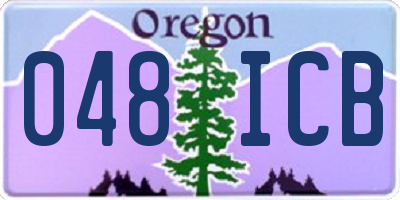 OR license plate 048ICB