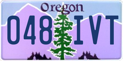 OR license plate 048IVT