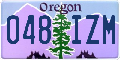 OR license plate 048IZM
