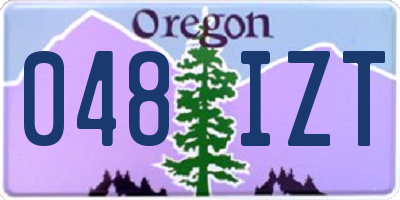 OR license plate 048IZT