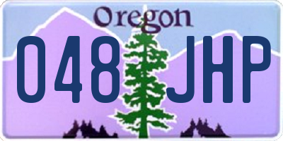 OR license plate 048JHP