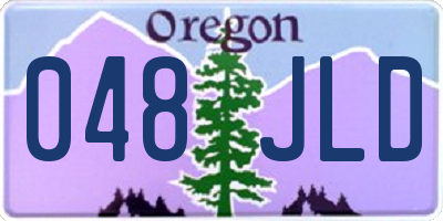 OR license plate 048JLD
