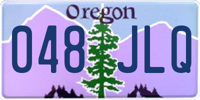 OR license plate 048JLQ