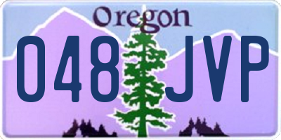 OR license plate 048JVP