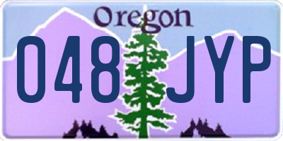 OR license plate 048JYP