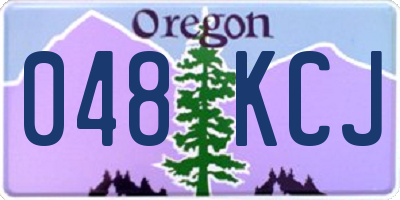 OR license plate 048KCJ