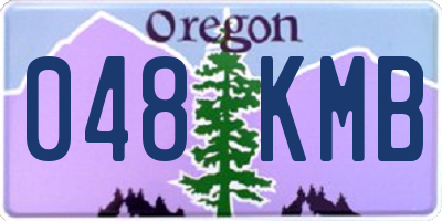 OR license plate 048KMB