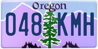 OR license plate 048KMH
