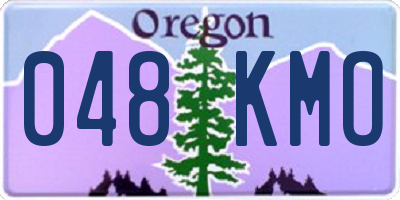 OR license plate 048KMO