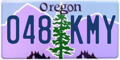 OR license plate 048KMY