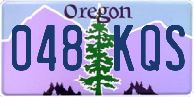 OR license plate 048KQS