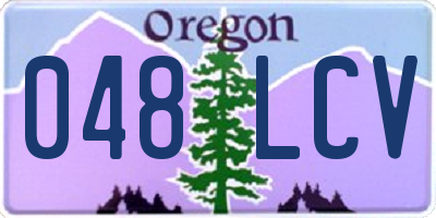 OR license plate 048LCV