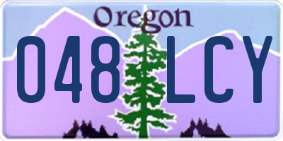 OR license plate 048LCY
