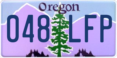 OR license plate 048LFP