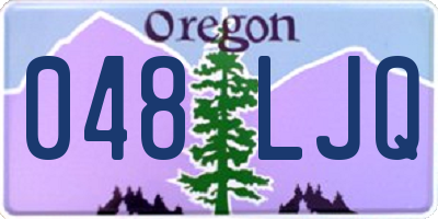 OR license plate 048LJQ