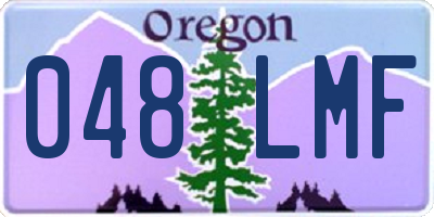 OR license plate 048LMF