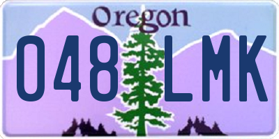 OR license plate 048LMK