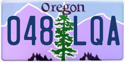 OR license plate 048LQA