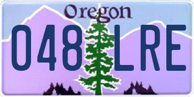 OR license plate 048LRE