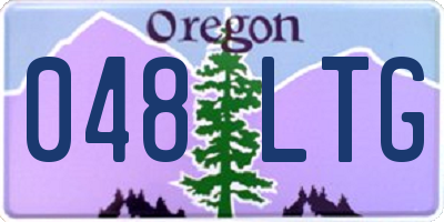 OR license plate 048LTG