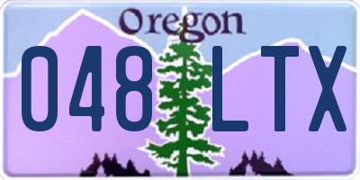 OR license plate 048LTX