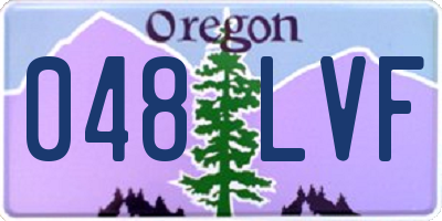 OR license plate 048LVF
