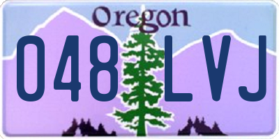 OR license plate 048LVJ