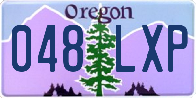 OR license plate 048LXP