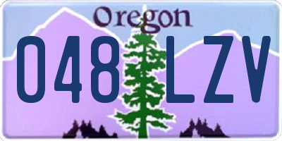 OR license plate 048LZV