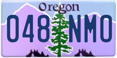 OR license plate 048NMO