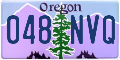 OR license plate 048NVQ