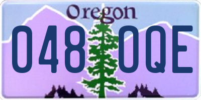 OR license plate 048OQE