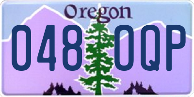 OR license plate 048OQP
