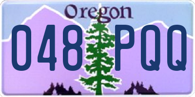 OR license plate 048PQQ