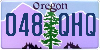 OR license plate 048QHQ