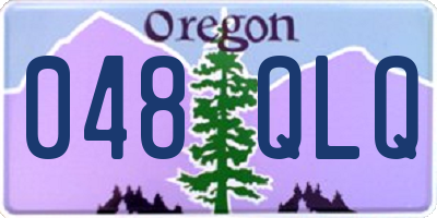 OR license plate 048QLQ