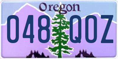 OR license plate 048QOZ