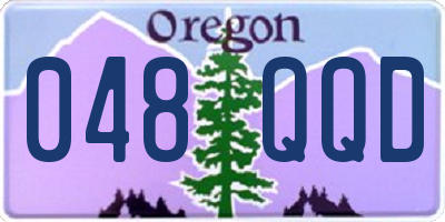 OR license plate 048QQD