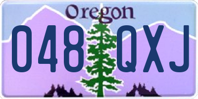 OR license plate 048QXJ