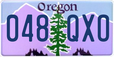 OR license plate 048QXO