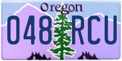 OR license plate 048RCU