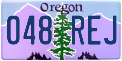 OR license plate 048REJ