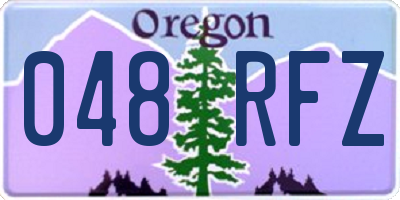 OR license plate 048RFZ