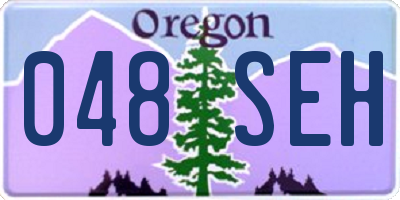 OR license plate 048SEH