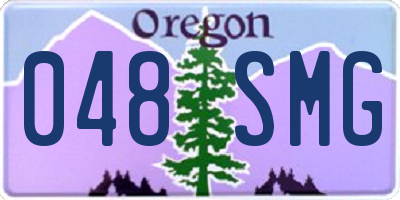 OR license plate 048SMG