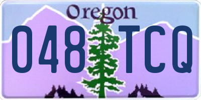 OR license plate 048TCQ