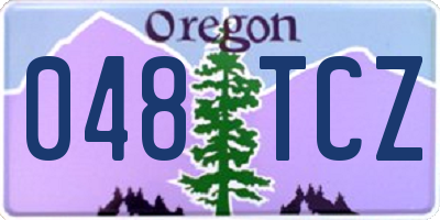 OR license plate 048TCZ