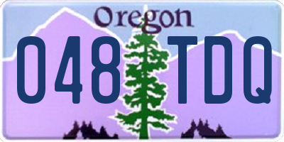 OR license plate 048TDQ